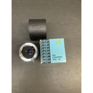 Camera Lens - Soligor Auto Tele Converter 2x Lens Made in Japan